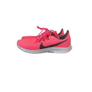 Nike Sneakers Womens 9.5 Air Zoom Running Shoes Pink Black Tennis Shoes